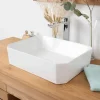 Vasque à poser en céramique Mika 50cm