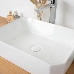 Vasque à poser en céramique Mika 50cm