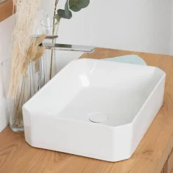 Vasque à poser en céramique Mika 50cm