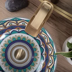 Vasque À Poser Rea Aztec Blue Round