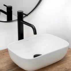 Vasque À Poser Rea Belinda Mini White Rectangle