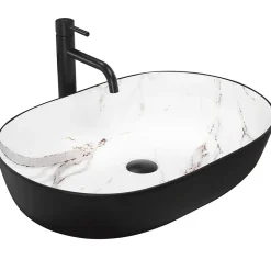 Vasque À Poser Rea Cleo 61 /Aiax Black Oval