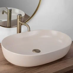Vasque À Poser Rea Cleo 61 Beige