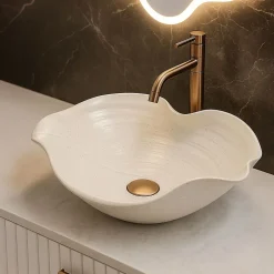 Vasque À Poser Rea Hm-02 Beige