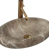 Vasque À Poser Rea Roxy B Stone Nature Grey Oval