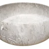 Vasque à poser ronde en céramique effet marbre gris Sora Ondee