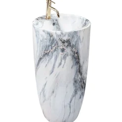 Vasque Autoportante Rea Anya Granit Matt Grey Round