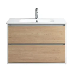 Vasque céramique 80Cm KALI - bain-bain