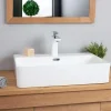 Vasque en céramique avec plage Olga 60cm