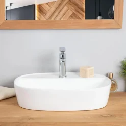 Vasque en céramique avec plage Bahia 50cm