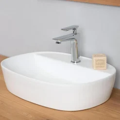 Vasque en céramique avec plage Bahia 50cm