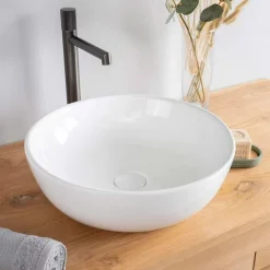 Vasque ronde en céramique Siam 41cm