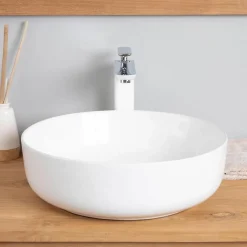 Vasque ronde en céramique Ipso 45cm