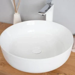Vasque ronde en céramique Ipso 45cm