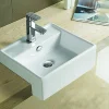 Vasque Semi Encastrable Carrée céramique - 41x41 cm - Pure