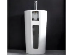 Vasque sur pied cylindrique TOTAM