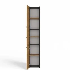 VERONA - Armoire de salle de bains - 170x30x30 cm - Meuble colonne de rangement SDB