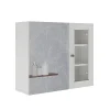 Vicco Armoire de toilette Blanc 60x50cm avec miroir