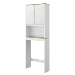 Vicco Armoire de toilette Blanc 60x163cm