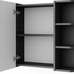 Vicco Armoire de toilette Anthracite 62x64cm