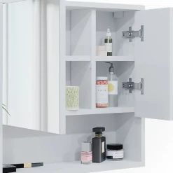 Vicco Armoire de toilette Blanc 54x53cm