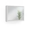Vicco Armoire de toilette Blanc 55x45cm