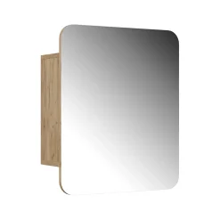 Vicco Armoire de toilette Chêne de force doré 60x50cm avec des étagères