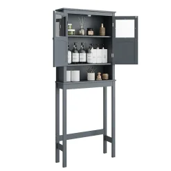 Vicco Armoire de toilette Gris 69x171cm