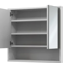 Vicco Armoire de toilette Blanc 70x65cm avec 2 portes