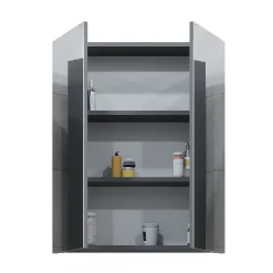 Vicco Armoire de toilette Anthracite 60x77cm