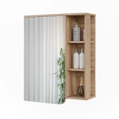 Vicco Armoire de toilette Sonoma/Anthracite 60x75cm