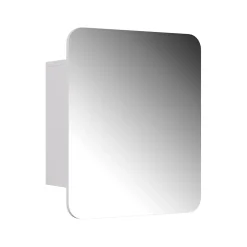 Vicco Armoire de toilette Blanc 60x50cm avec des étagères