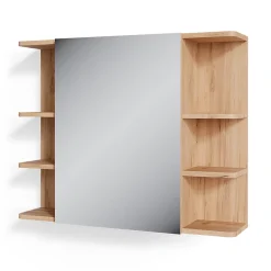 Vicco Armoire de toilette Chêne 79.6x64cm