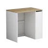 Vicco Armoire machine à laver Blanc 93.5x88.5cm avec 3 compartiments
