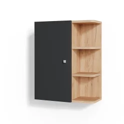Vicco Armoire murale de salle de bain Anthracite 47.2x59.2cm