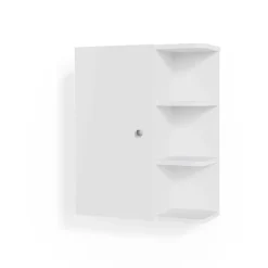 Vicco Armoire murale de salle de bain Blanc 47.2x59.2cm