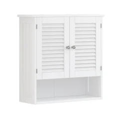 Vicco Armoire murale universelle Blanc 60x66cm avec 2 portes