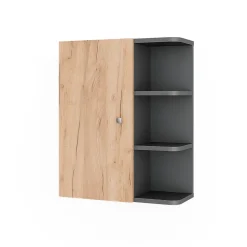 Vicco Armoire suspendue Anthracite 47.2x59.2cm