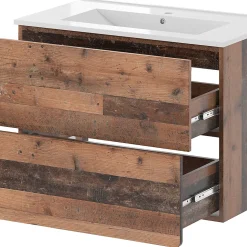 Vicco Ensemble de meubles de salle de bains Oldstyle 2 pièces