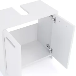 Vicco Ensemble de meubles de salle de bain Blanc 2 parties