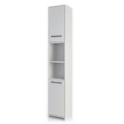 Vicco Meuble de rangement de salle de bain Blanc 30x190cm