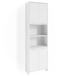Vicco Meuble de rangement de salle de bain Blanc 56.1x190cm