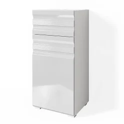Vicco Meuble de rangement de salle de bain Blanc 36.4x79cm