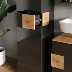 Vicco Meuble salle de bain Anthracite 40x184.2cm