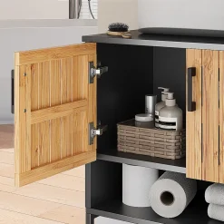 Vicco Meubles bain Bambou 2 pièces