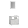 Vicco Meubles bain Blanc 2 pièces