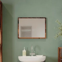 Vicco Miroir mural Chêne rustique 45x60cm