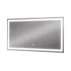 Vicco Miroir mural Verre 50x100cm avec éclairage frontal