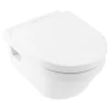 Villeroy & Boch Architectura, Combipack Cuvette suspendue à fond creux sans bride, avec abattant frein de chute