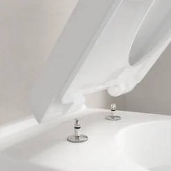 Villeroy & Boch Pack Bâti-support autoportant ViConnect + Plaque de commande chromée + Cuvette suspendue O.Novo